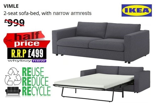 Rrp 999 ikea vimle two - rrp:£999,