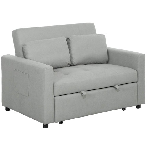 Homcom velvet feel - homcom, two-seater