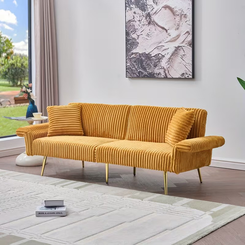 Inch corduroy foldable sofa - 79,