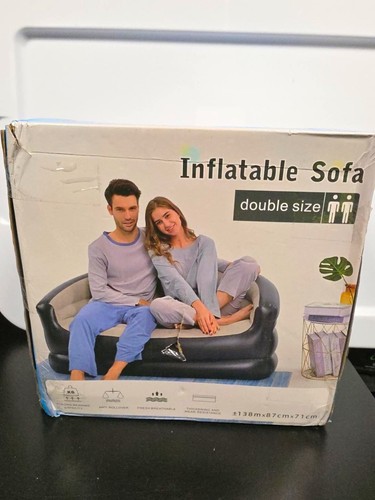 Inflatable sofa double size - inflatable, 2