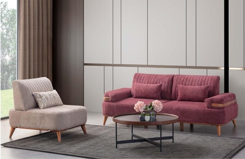 Two tone living room sofa - tone,