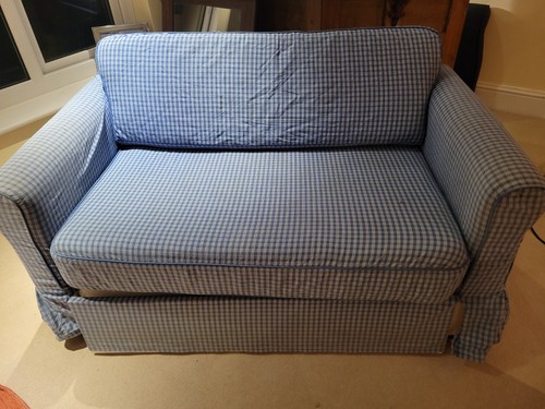 Used two seater sofa bed - two,