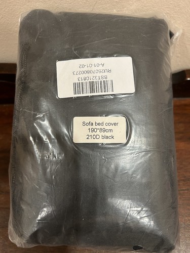 Sofa bed cover black - cover,