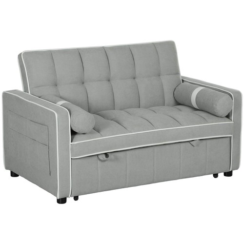 Homcom two seater linen - homcom, two-seater