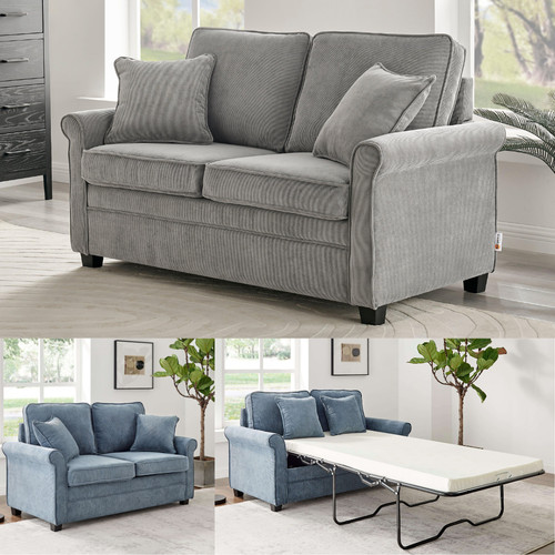 Sofa bed seater memory foam - seater,