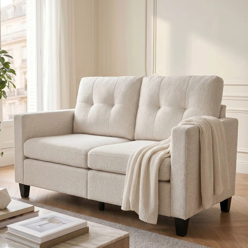 Sofa two seater - sofa, chenille